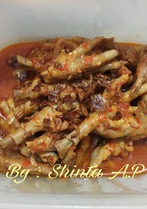 Foto resep Ceker Mercon