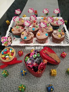 صورة لوصفة كاب كيك 🍬🍧🍫