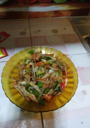 Foto resep Sambel Teri Daun Bawang