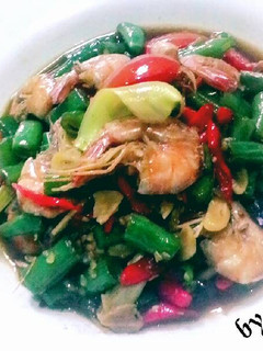 Foto resep Tumis Udang Buncis 🍤🍃
