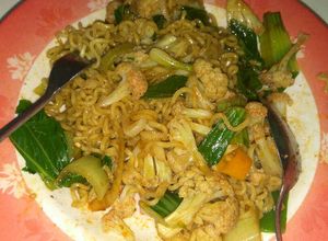 Foto resep Mie goreng gaga 100 spesial brokoli
