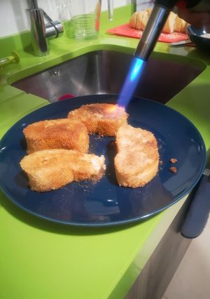 Una foto de Torrijas express