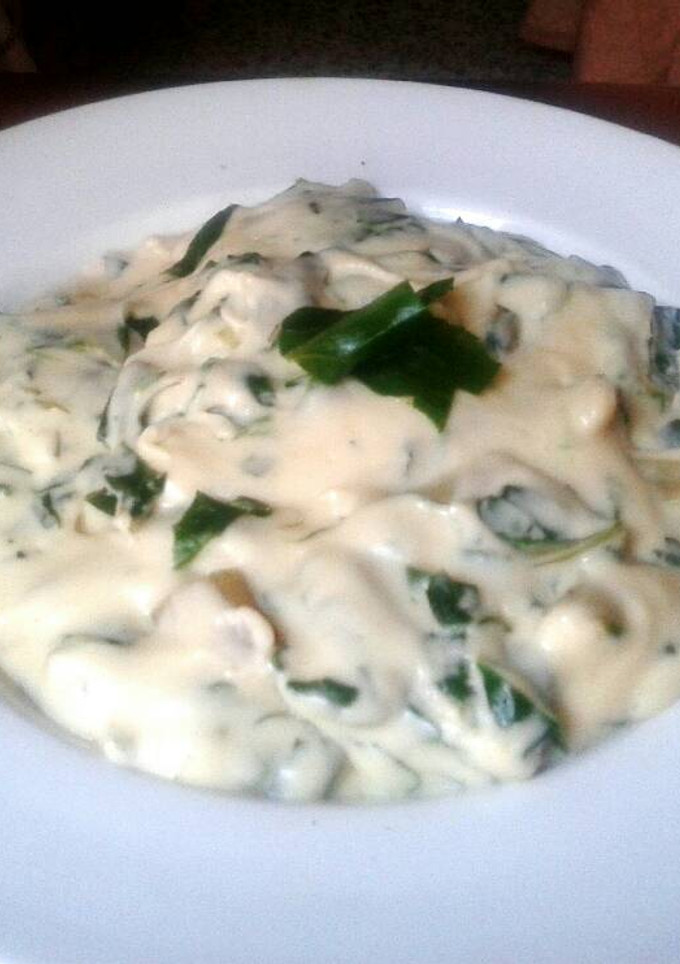 Una foto de Acelgas con bechamel