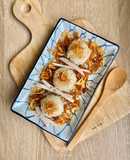 Ruốc (tép biển) khô rang mặn ngọt, ăn cùng xôi mặn