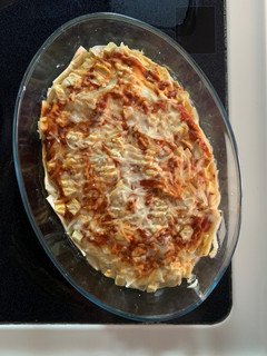 Una foto de Lasagna vegana