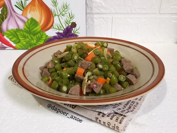 Cara Mudah Membikin Resep #317 Tumis Buncis Bakso Wortel yang Lezat Sekali Anti Ribet, Sempurna