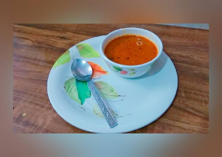Recipe of Award-winning Tomato rasam without tamarind