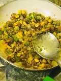 Creamy Veg stuffing for spring rolls # Ramzan special
