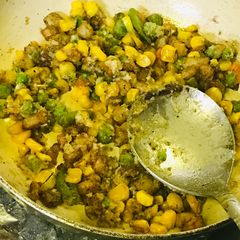Creamy Veg stuffing for spring rolls # Ramzan special A picture of Creamy Veg stuffing for spring rolls # Ramzan special.