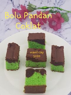 Foto resep Bolu Pandan Coklat
