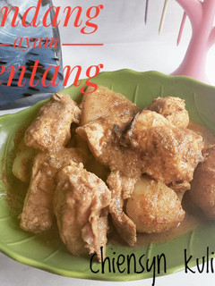 Foto resep Rendang ayam kentang