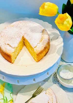Sült túrótorta recept fotója