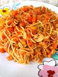 Fideos Yakisoba con vegetales
