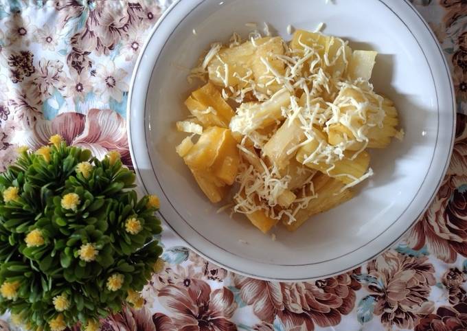Resep Singkong keju yang Enak