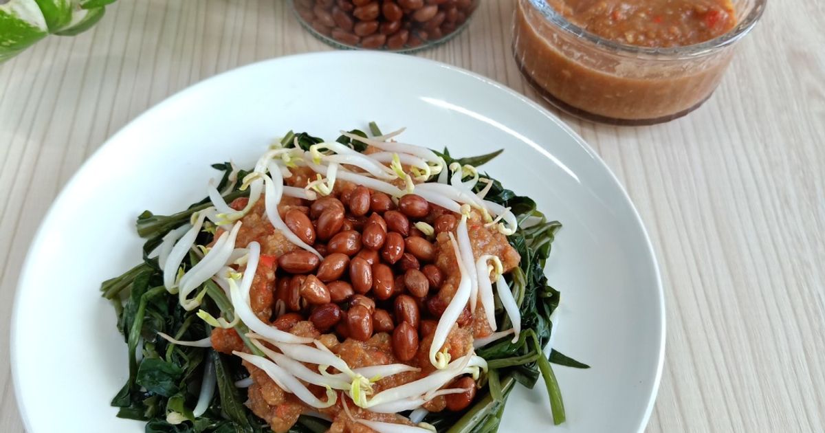 Sambal Plecing Kangkung Khas Lombok