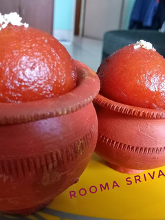 A picture of गुलाब जामुन (Gulab jamun recipe in Hindi).