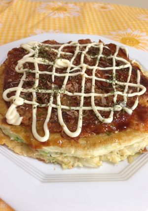 Una foto de Japanese Okonomiyaki!!