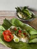 Nasi Bakar Ikan Kembung Suwir Kemangi