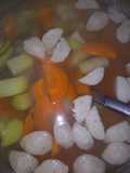 Soup baso wortel labu