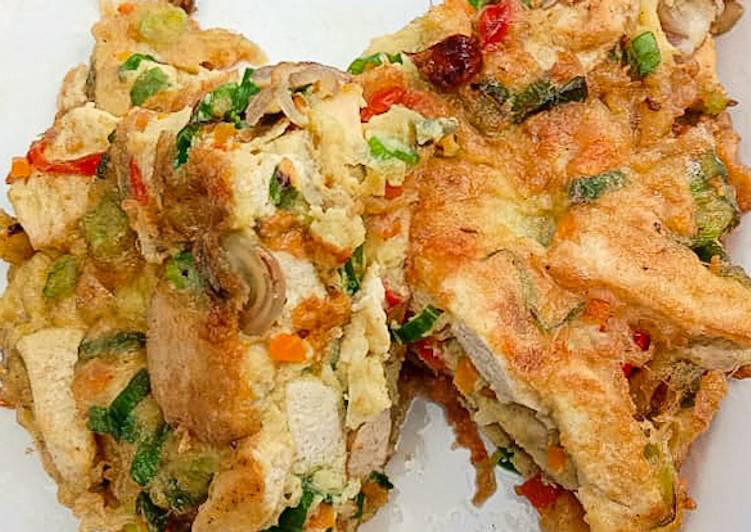 Recipe of Ultimate Telur Dadar Tahu