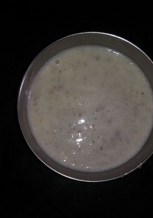 A picture of Shingara Kheer.