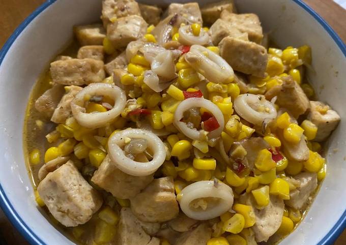 Langkah Mudah untuk Menyiapkan Tumis Jagung Manis Tahu Cumi yang Bisa Manjain Lidah
