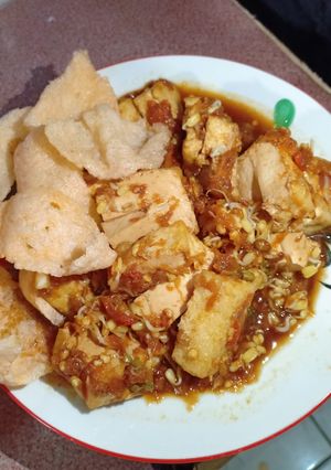 Foto resep Tahu Masak super pedas