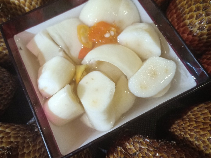 Resep Asinan Salak Tanpa Ribet, Bikin Ngiler