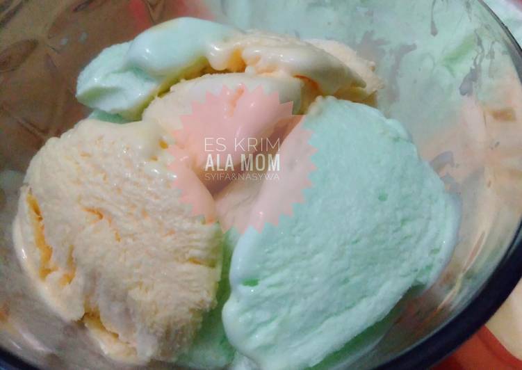 10 Resep: Es krim rasa mangga+melon irit bahan yang Lezat Sekali!