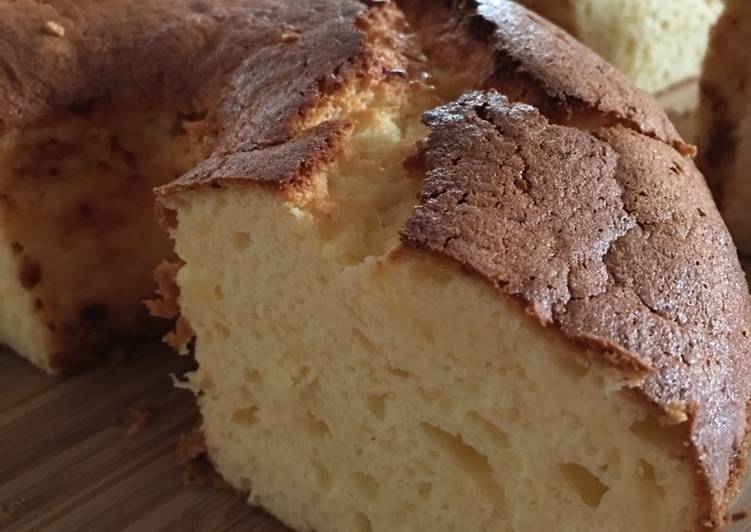 Step-by-Step Guide to Make Favorite Fermented Cassava and Cheese Chiffon Cake