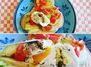 Una foto di avocado vegetariano