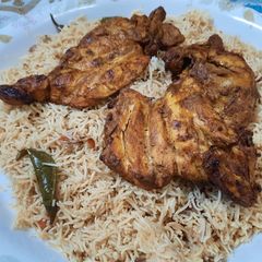 A picture of Arabic dish Mazbi (مظبیی) 👍😋.