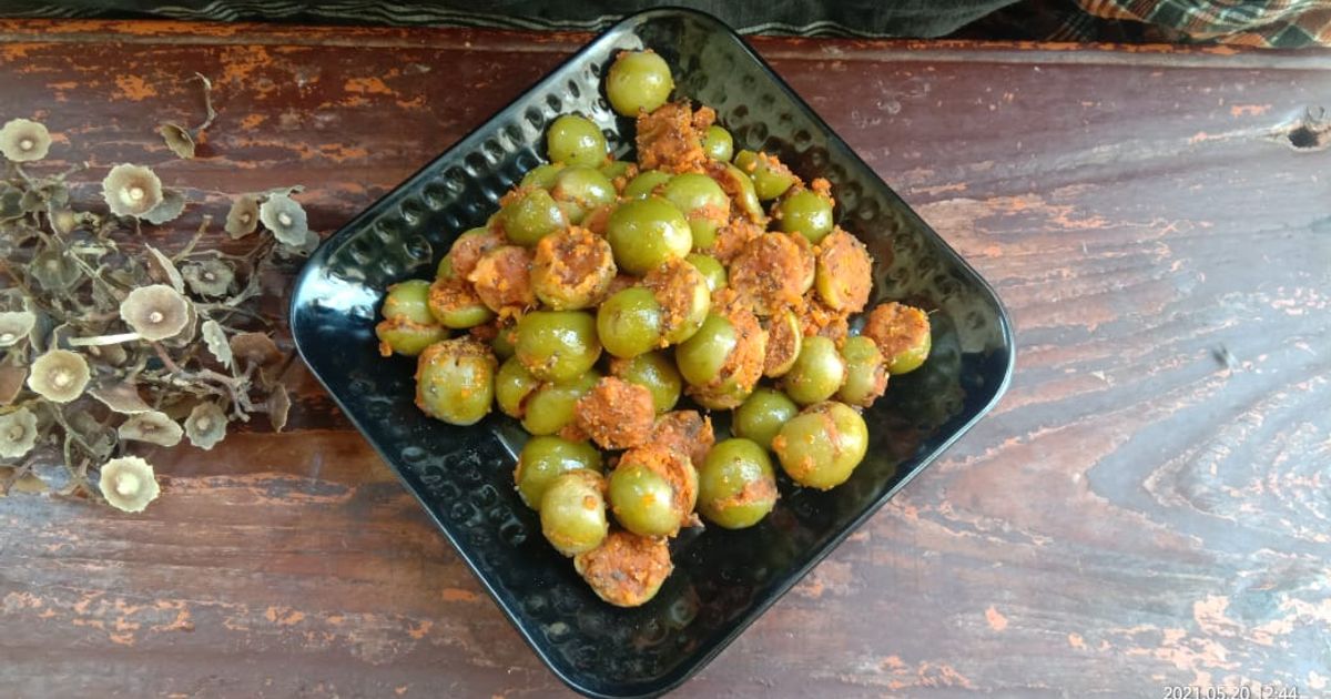 Rinku Rathod દ્વારા રેસીપી ગુંદા નું શાક (Gunda Shak Recipe In Gujarati ...
