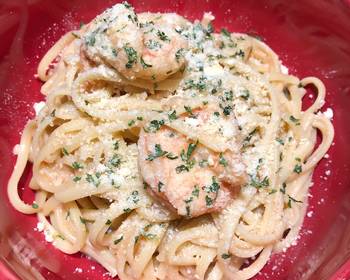 Ultimate Prepare Recipe Creamy Spicy Linguine with Shrimp  Home Style