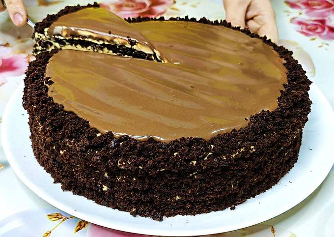 Очень шоколадный торт – пошаговый рецепт приготовления с фото