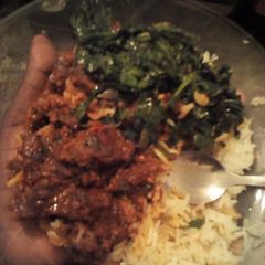 A picture of Spicy beef.