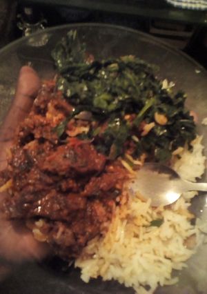 A picture of Spicy beef.