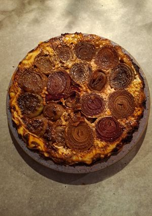 Une photo de Tatin d'oignons