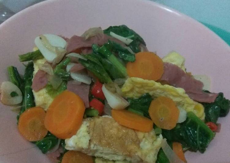 Resep Kailan w/ Smoke Beef yang Lezat Sekali