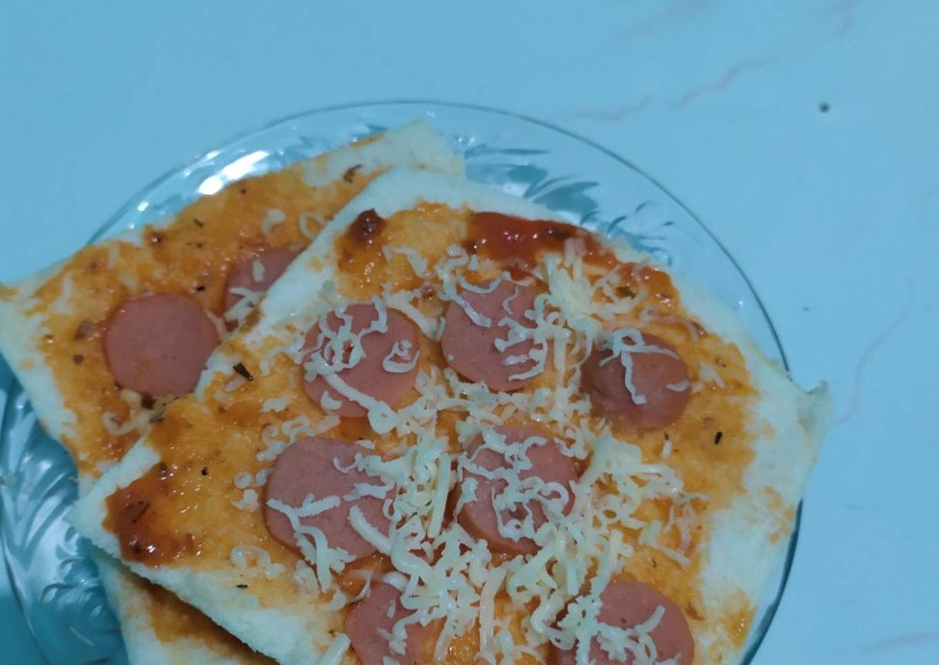 Pizza Roti Simple