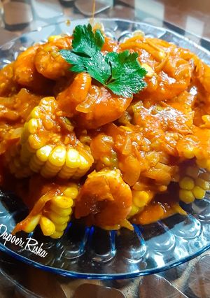 Foto resep Udang Saus Asam Manis