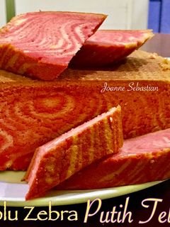 Foto resep Bolu Zebra Putih Telur