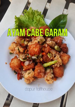 Foto resep 744. Ayam Cabe Garam
