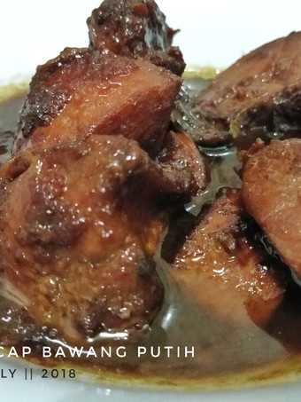 Resep Ayam Kecap Bumbu Bawang Putih Enak