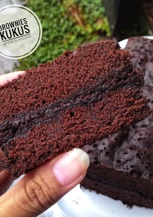 Foto resep Brownies Kukus Amanda KW 🍰 - FLo