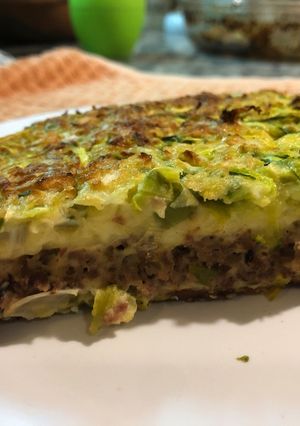 Una foto de Pastel de zapallitos 💚