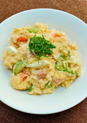 Foto resep Korean Potato Salad (Gamja Salad)