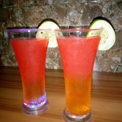 A picture of Cucumber mojito.