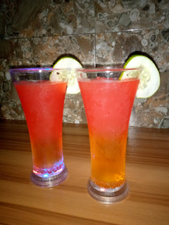 A picture of Cucumber mojito.
