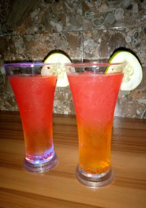 A picture of Cucumber mojito.